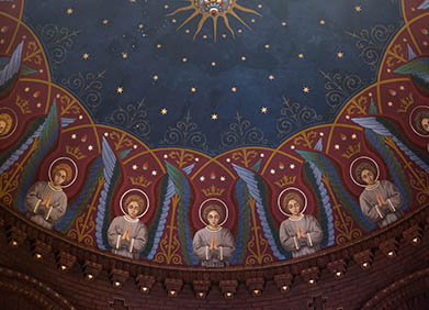 Angels on the Apse Ceiling