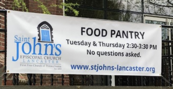 Photo of Food pantry banner